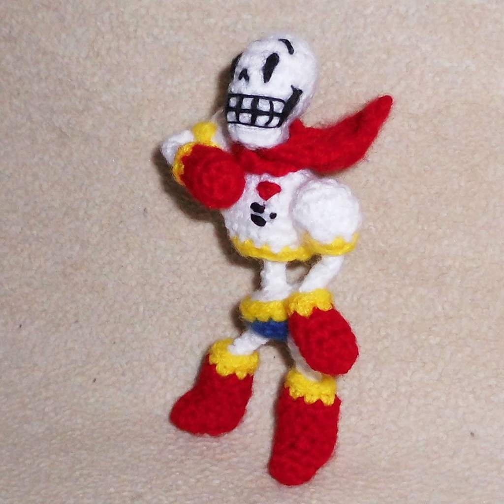 Crochet Papyrus With Pattern Tutorial Crochetale Part 6 Undertale