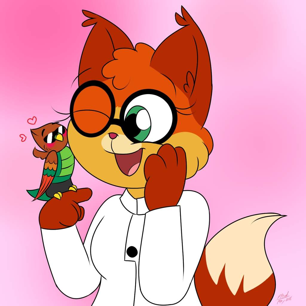 Dr. Fox meets Birbodile | Unikitty! Amino