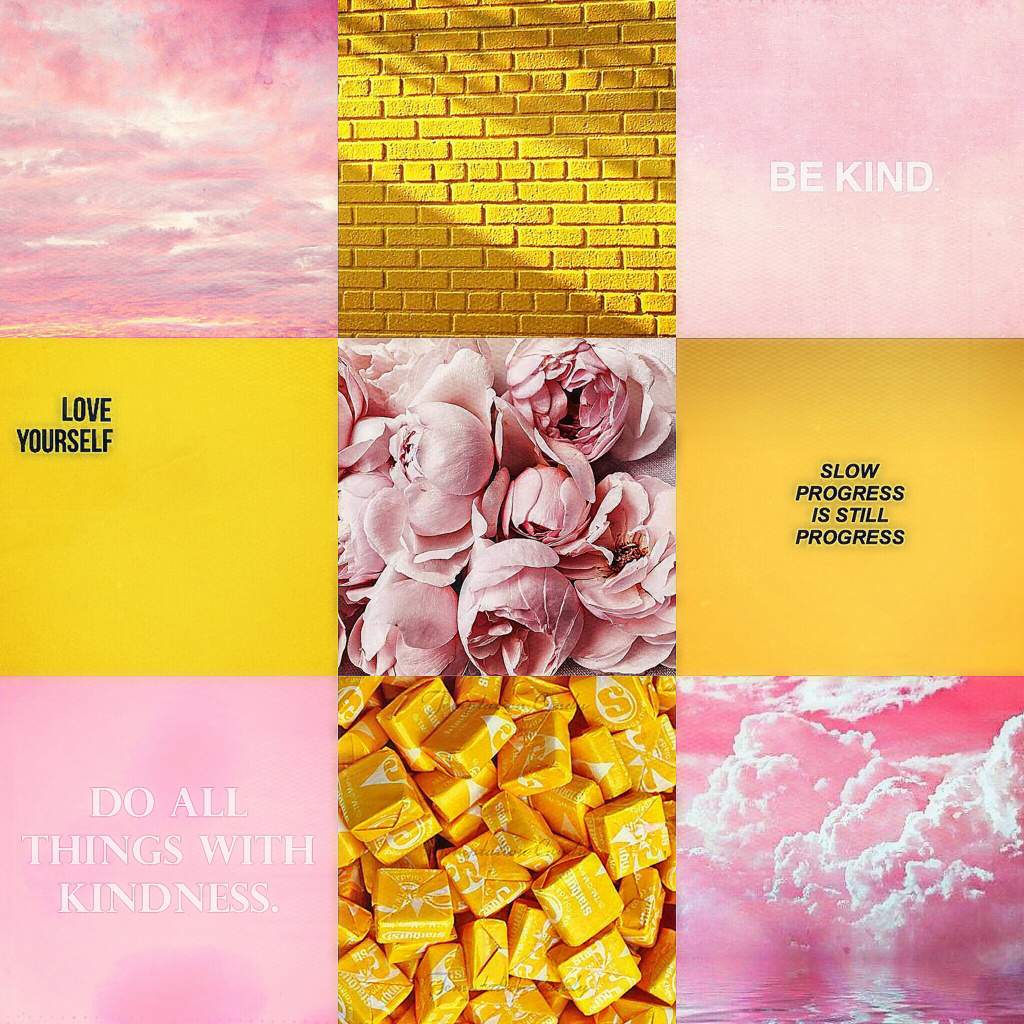 pink yellow moodboards simply aesthetic amino pink yellow moodboards simply