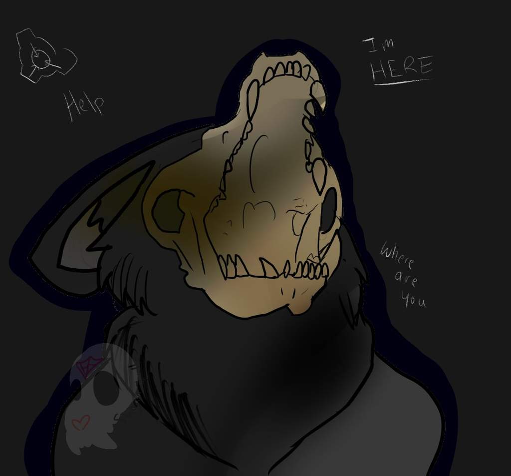 SCP 1471-A doodle I did,done in 30 minutes(Freehanded!)-WINEDRUNK FISH 🍷(S...