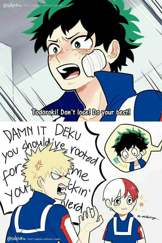 Bakugou is jealous..? | My Hero Academia Amino