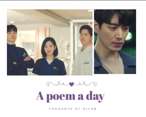 A poem a day💕My Thoughts👀 | K-Drama Amino