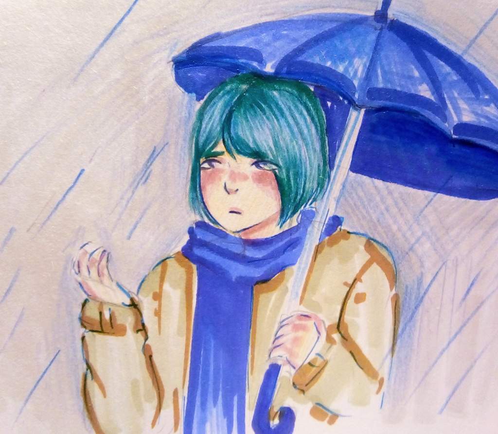 Фото зонтика из 13 карт аниме