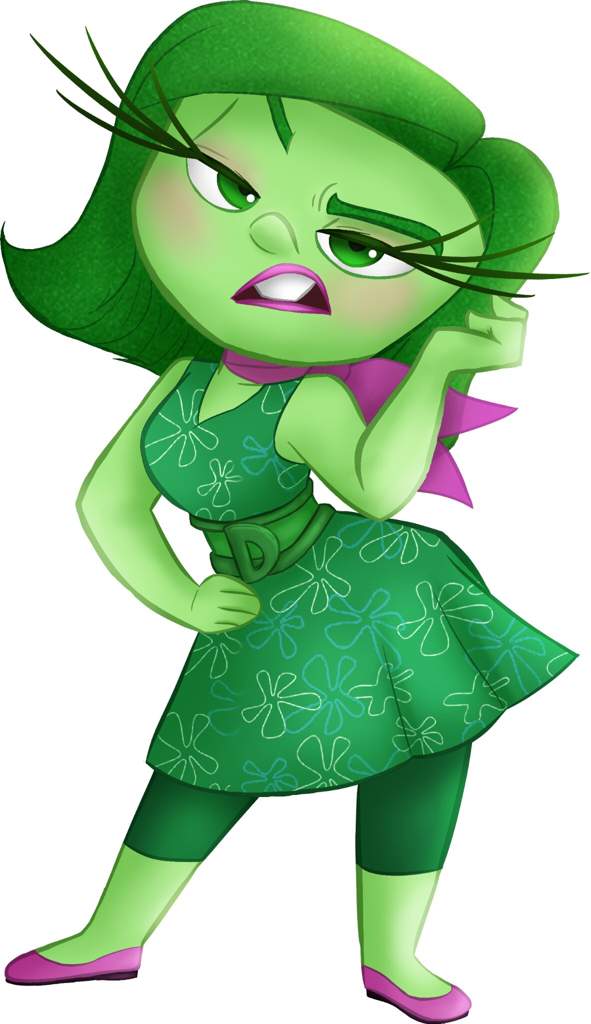Disgust Inside Out Clipart Riley 0071
