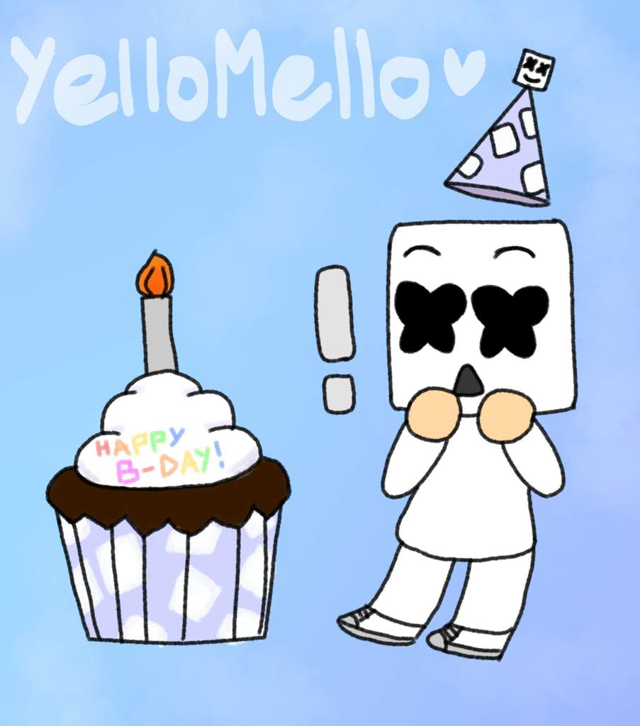 Happy Birthday Marshmello! 