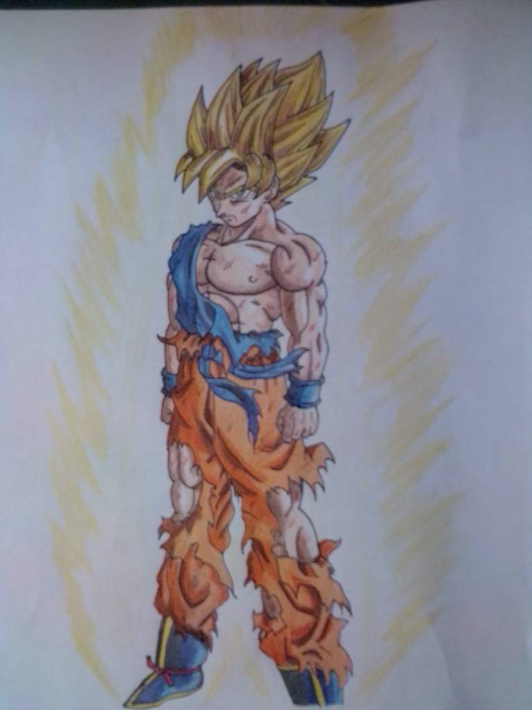 Nuevo dibujo goku ssj | DRAGON BALL ESPAÑOL Amino Nuevo dibujo goku ssj | DRAGON BALL ESPAÑOL Amino