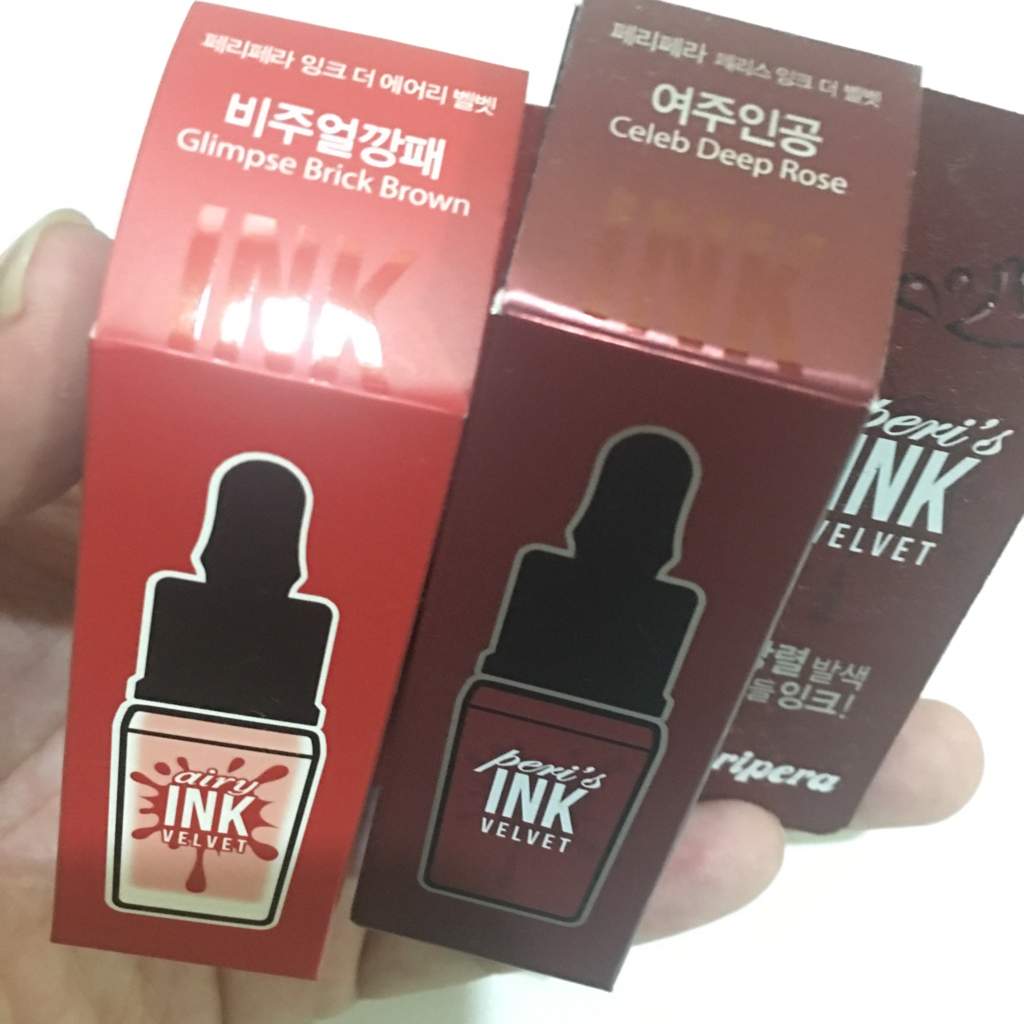 Peripera Airy 8 And Ink 6 Velvets Korean Beauty Amino