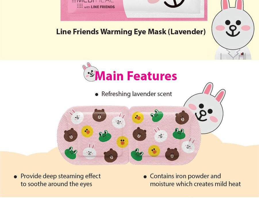 mediheal warming eye mask