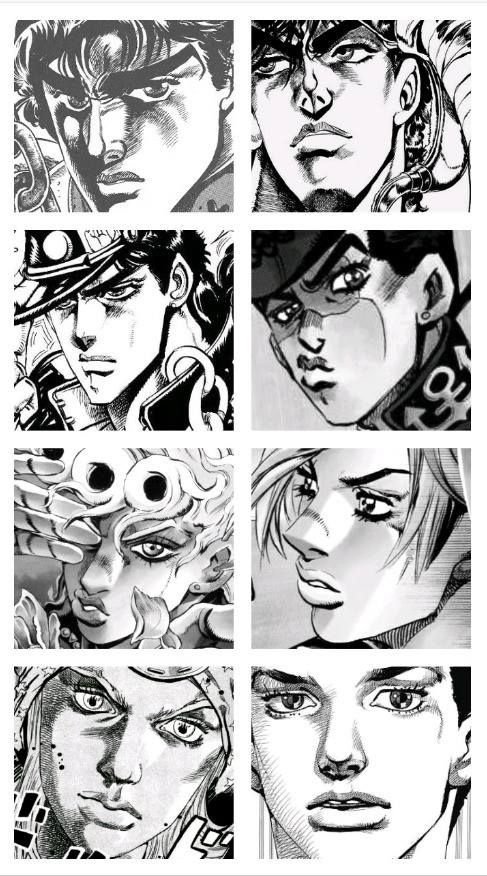  JoJo  Evolution of Art  Style  Anime Amino