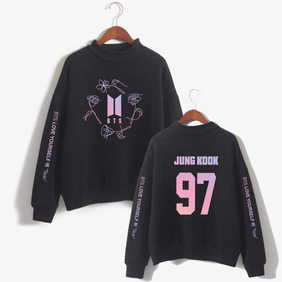 bts hoodie love yourself tear