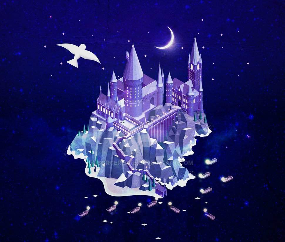 Hogwarts Art by Sorcererke | Harry Potter Amino