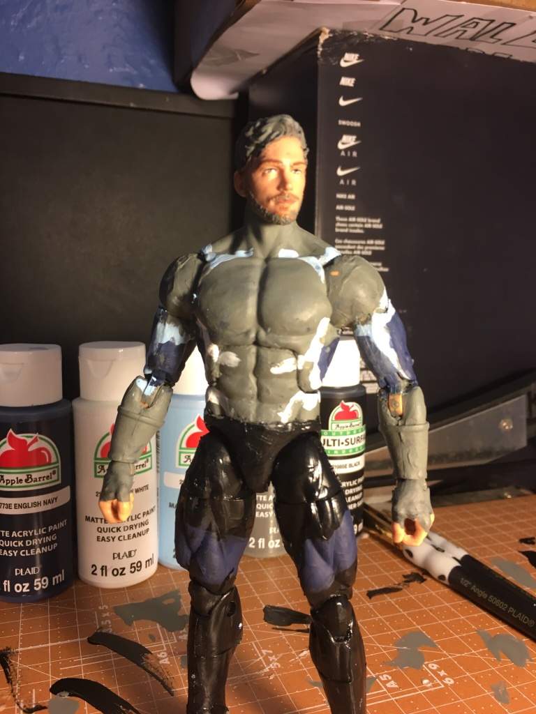 marvel legends quicksilver custom