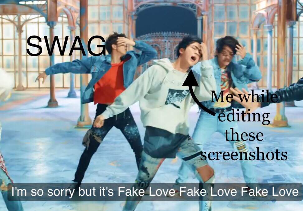 Bts Edited Pics Fake Love Version Pt 2 Army S Amino