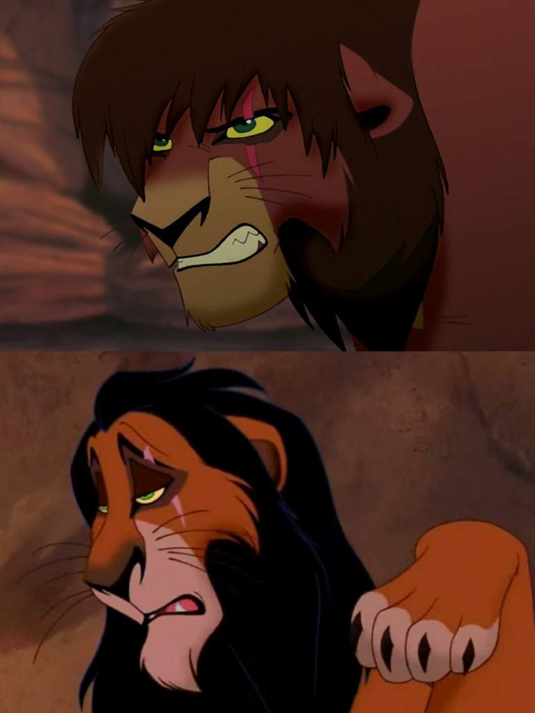 lion king scar and kovu