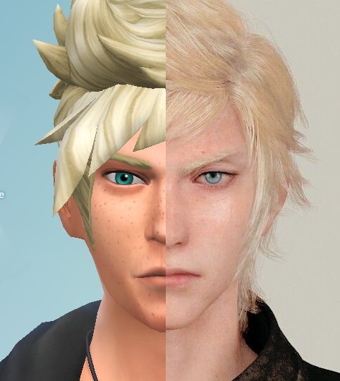 sims 4 prompto hair