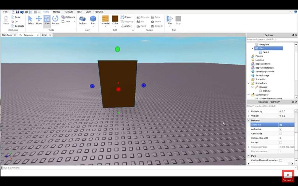 How To Make Parts Collide On Roblox Studio