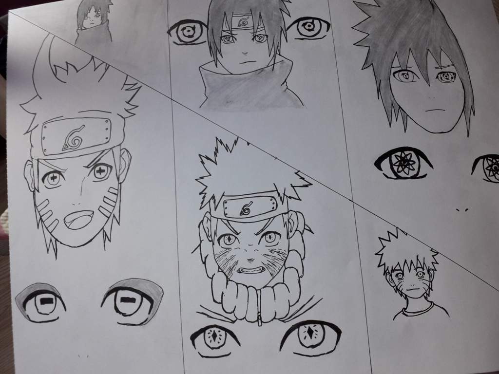 Attention Dessin Moche Naruto