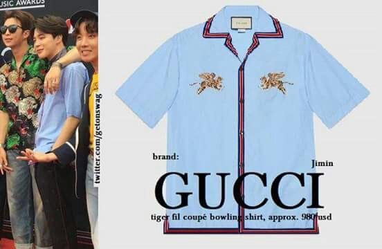 Bts wearing Gucci from head to toe at BBMAs last nighthere are the outfits.
