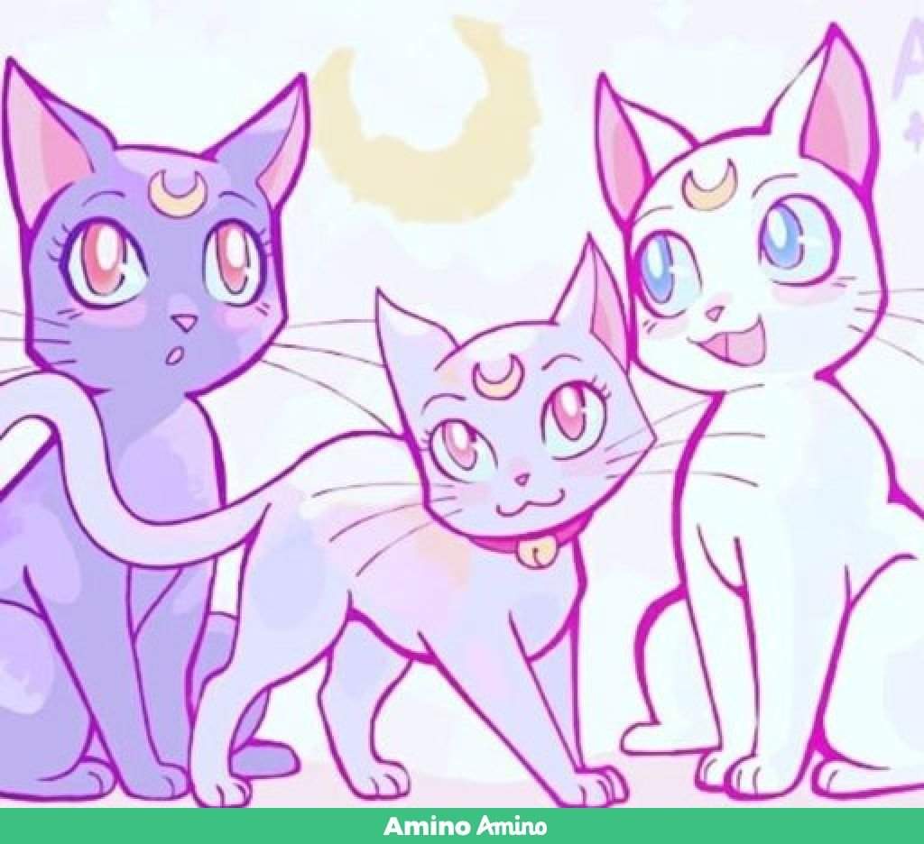 Luna Artemis Y Diana Wiki Sailor Moon Amino