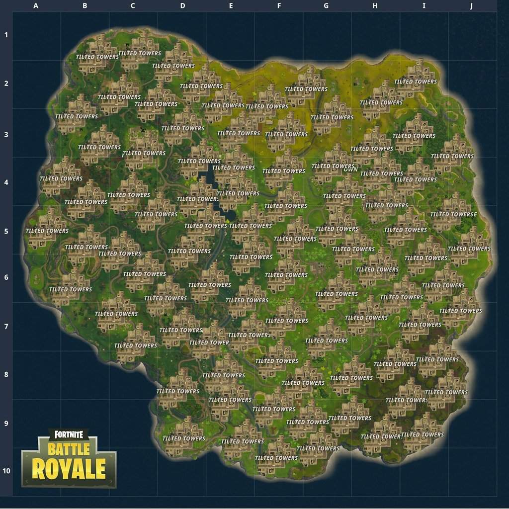 you guys love tilted towers - fond fortnite tilted