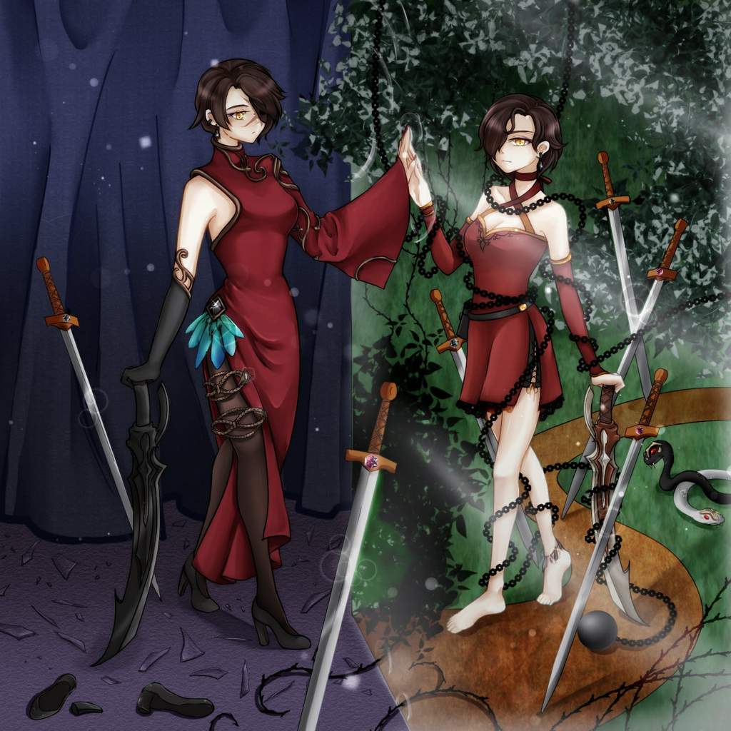 Salem and her Team WTCH | RWBY Amino