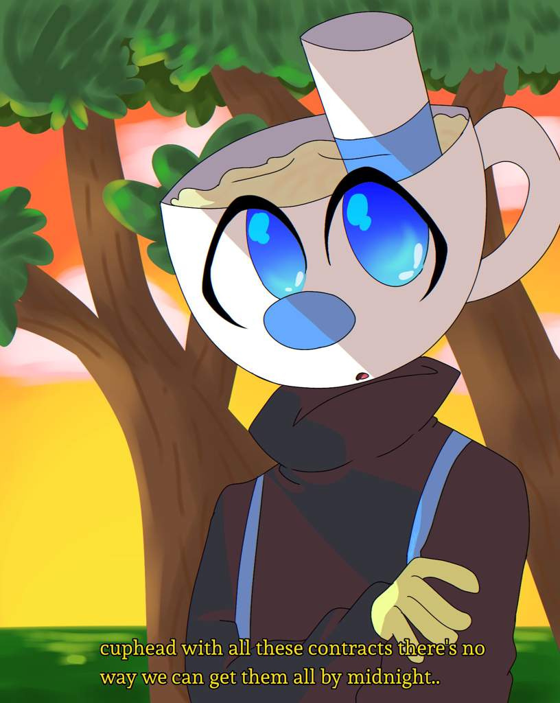 Fake Anime Screenshot Mugman Cuphead Official Amino Fake Anime Screenshot Mugman Cuphead Official Amino