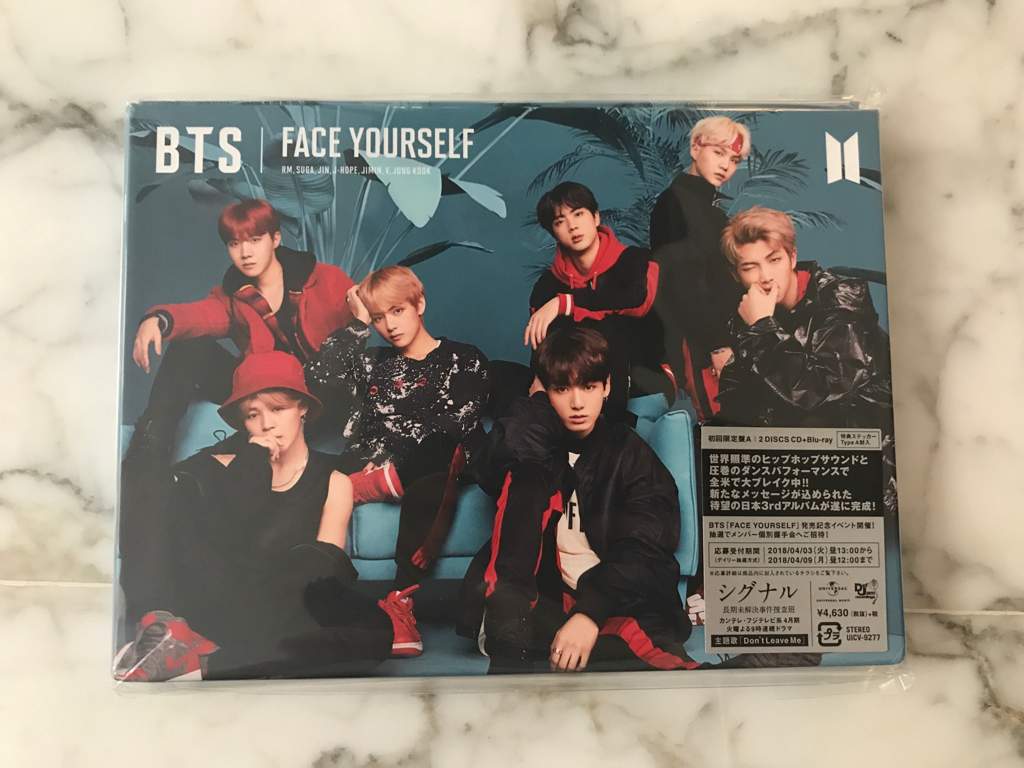 Unboxing Experience Face Yourself Limited Edition Version A Japanese Album Pre Order Army S Amino