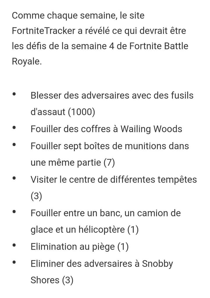 Defis Semaines 4 Fortnite Fr Amino - voici l etoile qui se trouve entre un banc un camion de glace et un helicoptere