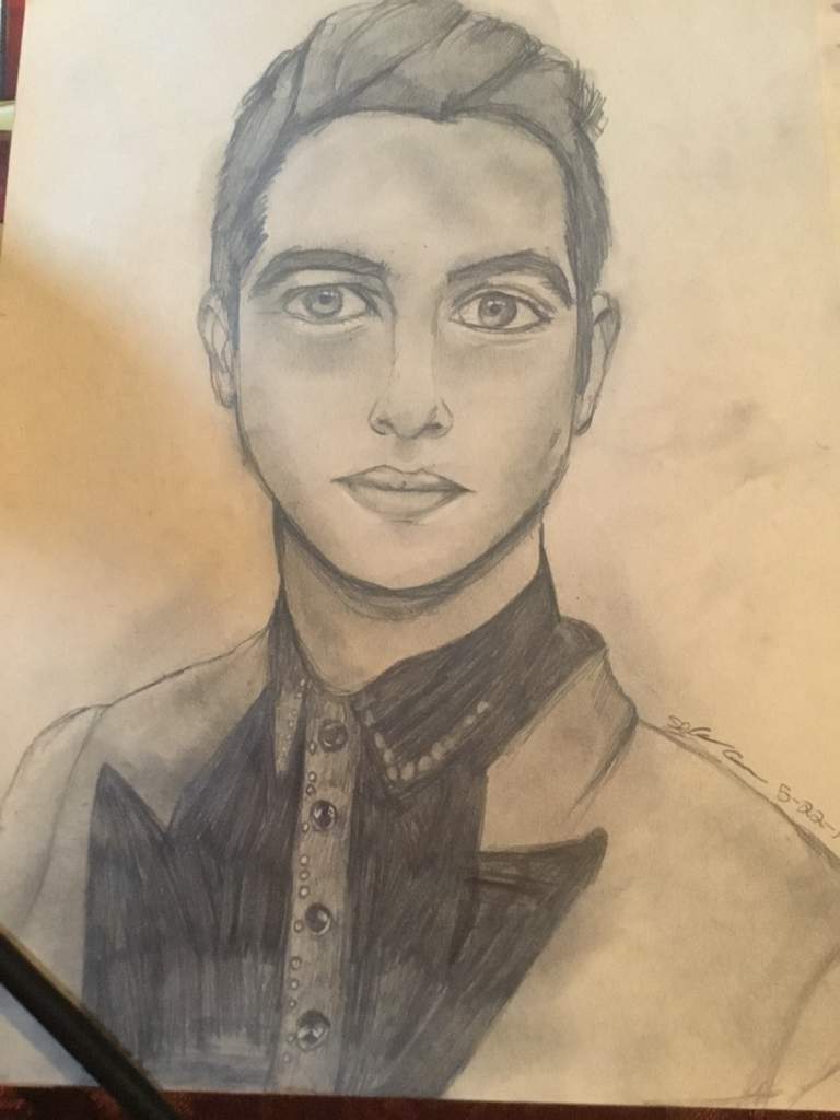 brendon urie portrait panic