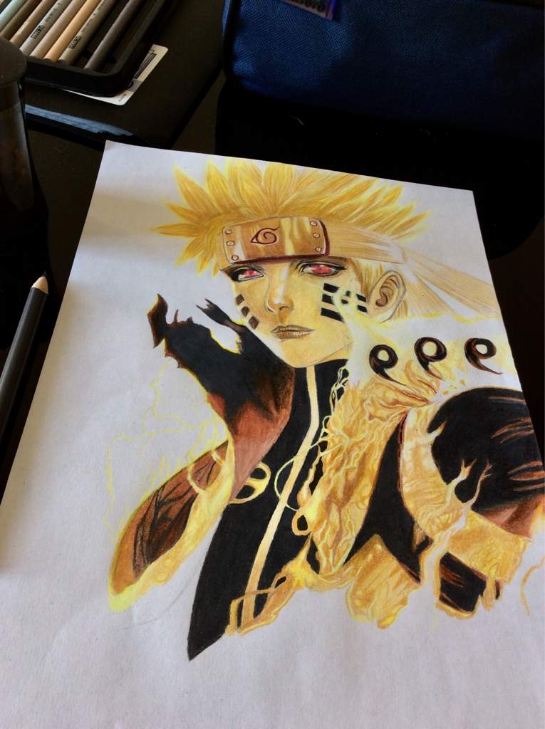  Dessin  de  Naruto  en mode  Kybi Anime et Manga Amino