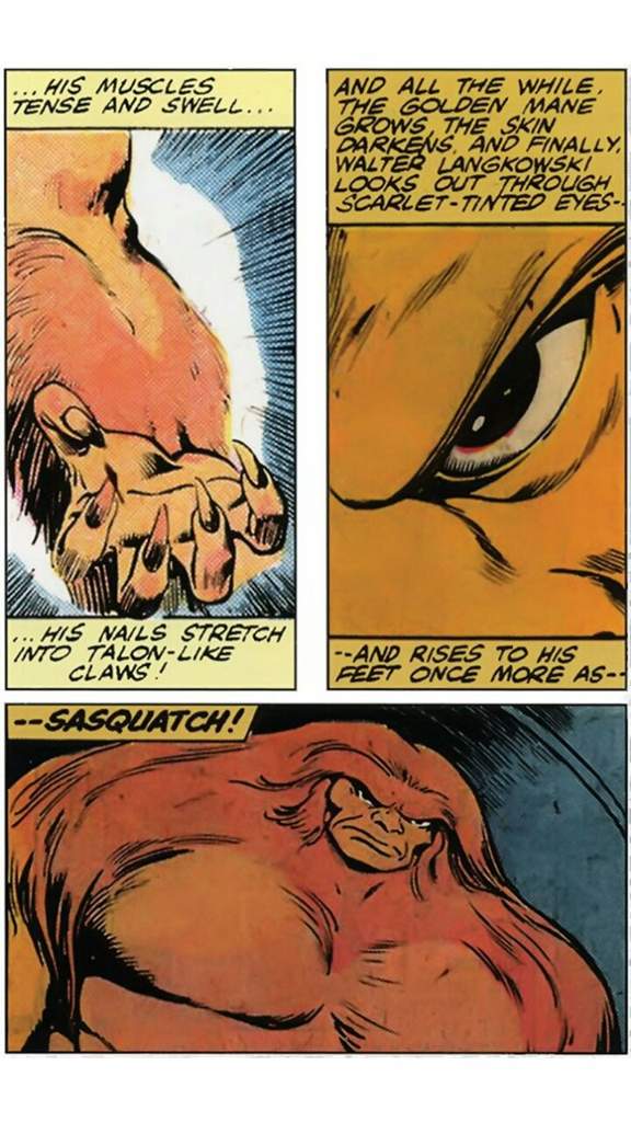 marvel sasquatch comic