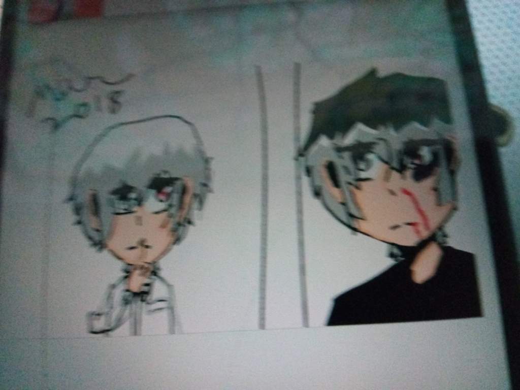 Haise And Kaneki Tokyo Ghoul Panel Redraw Late Night Drawing Tokyo Ghoul Amino