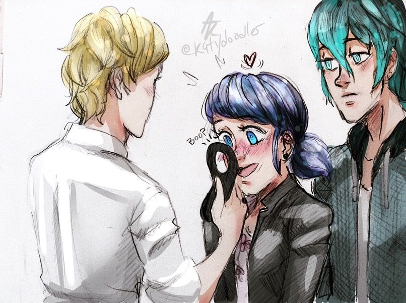 Luka Or Adrien mini comic | Miraculous Amino