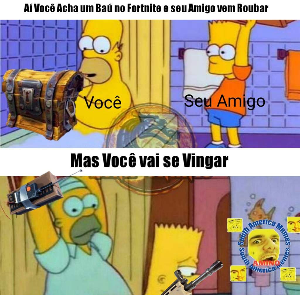 b a u - memes de fortnite brasil