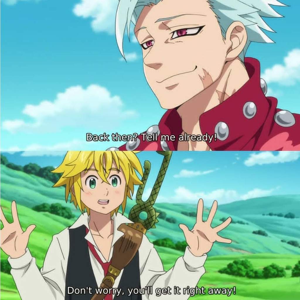 Meliodas and Ban..!! | Seven Deadly Sins Amino