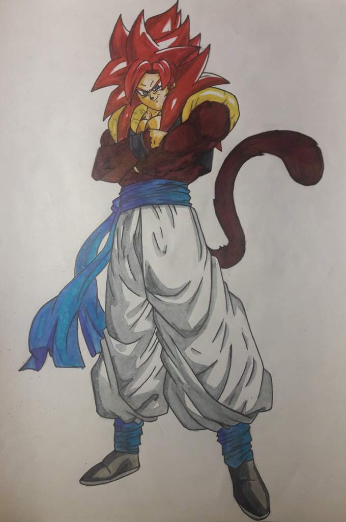 Gogeta SSJ4 Full Body