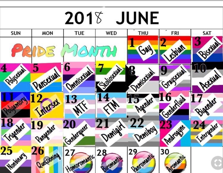 What Is The Pride Month Calendar For 2024 - Retha Sara-Ann