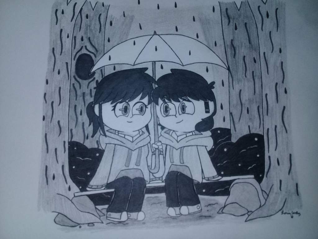 under the umbrella with you