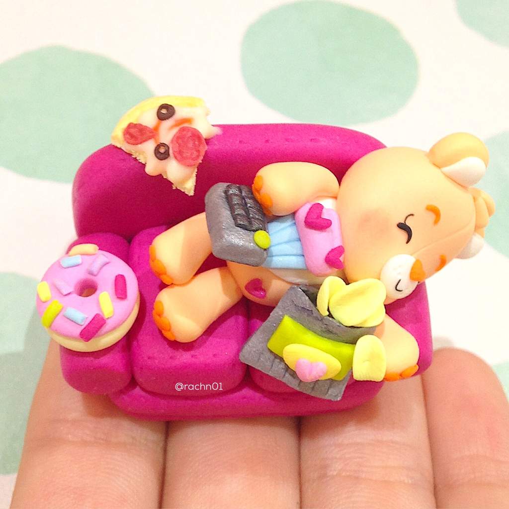 Care Bear On A Couch Inspired By Piebiew Crafty Amino Care Bear On A Couch Inspired By Piebiew
