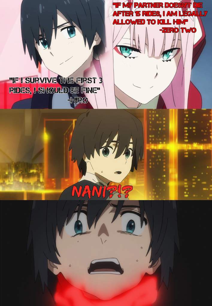 Memes!!!! | Darling In The FranXX Official Amino