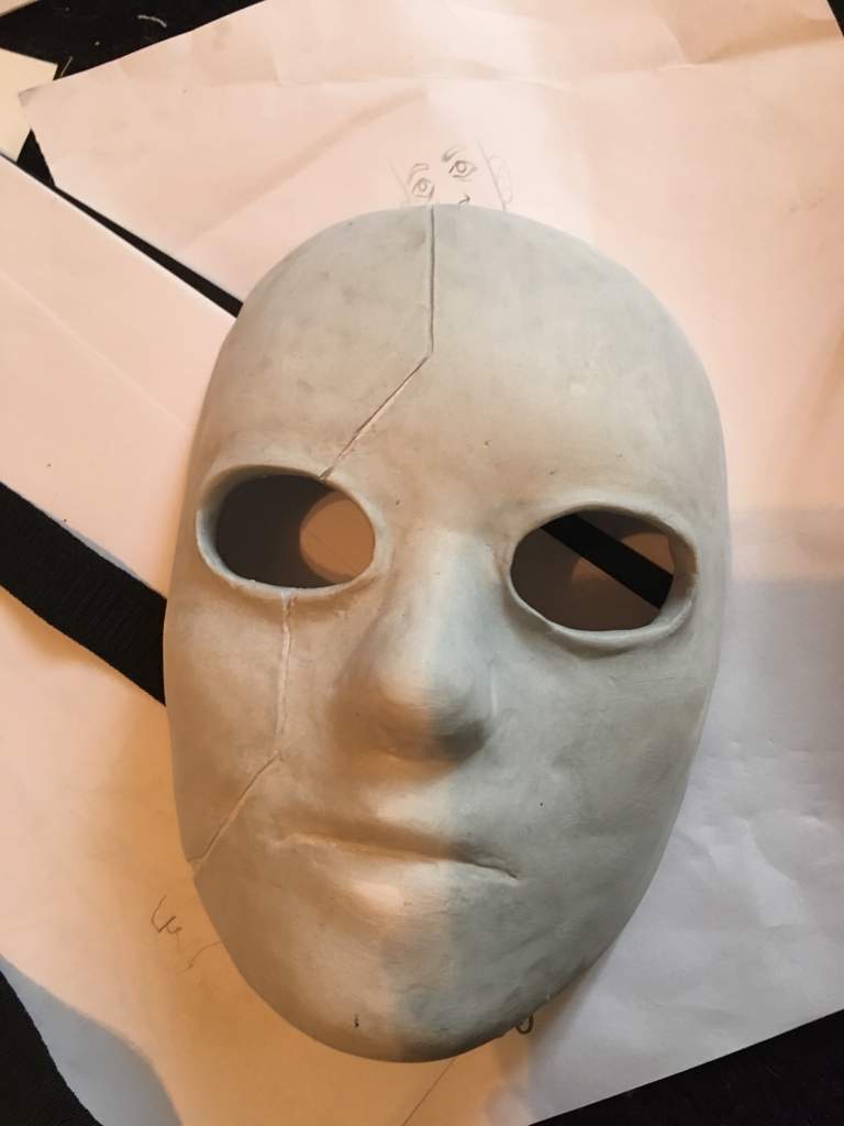 Download Sally Face Mask Progress Tutorial Cosplay Amino PSD Mockup Templates