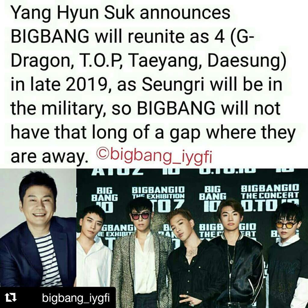 Bigbang to start comeback activities in late 2019 | Wiki | Big Bang