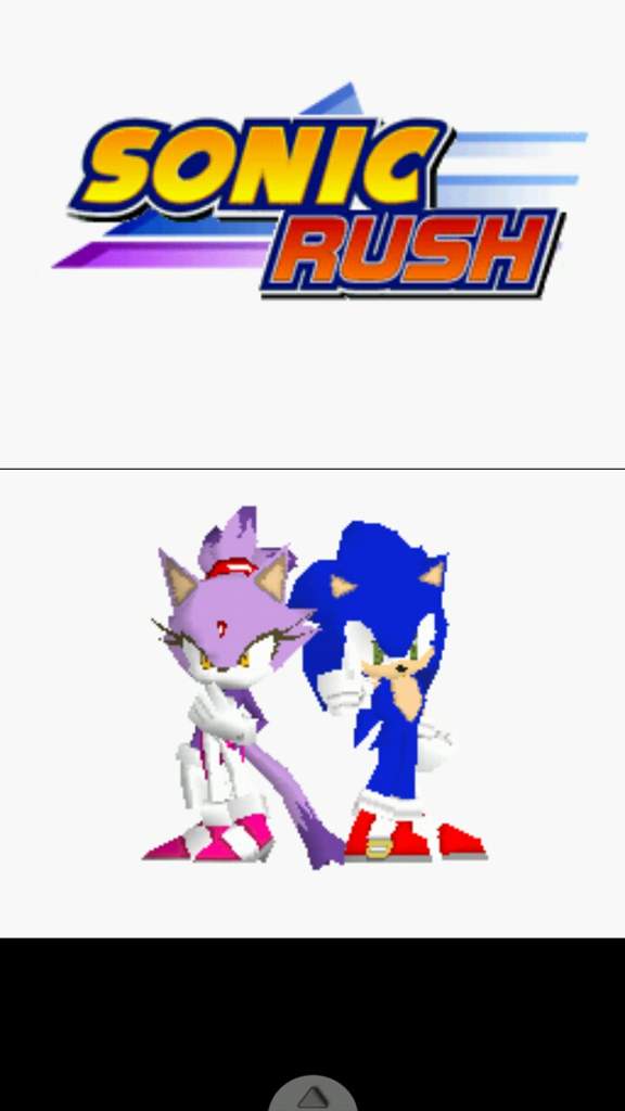 Playing Sonic Rush Sonic The Hedgehog Amino