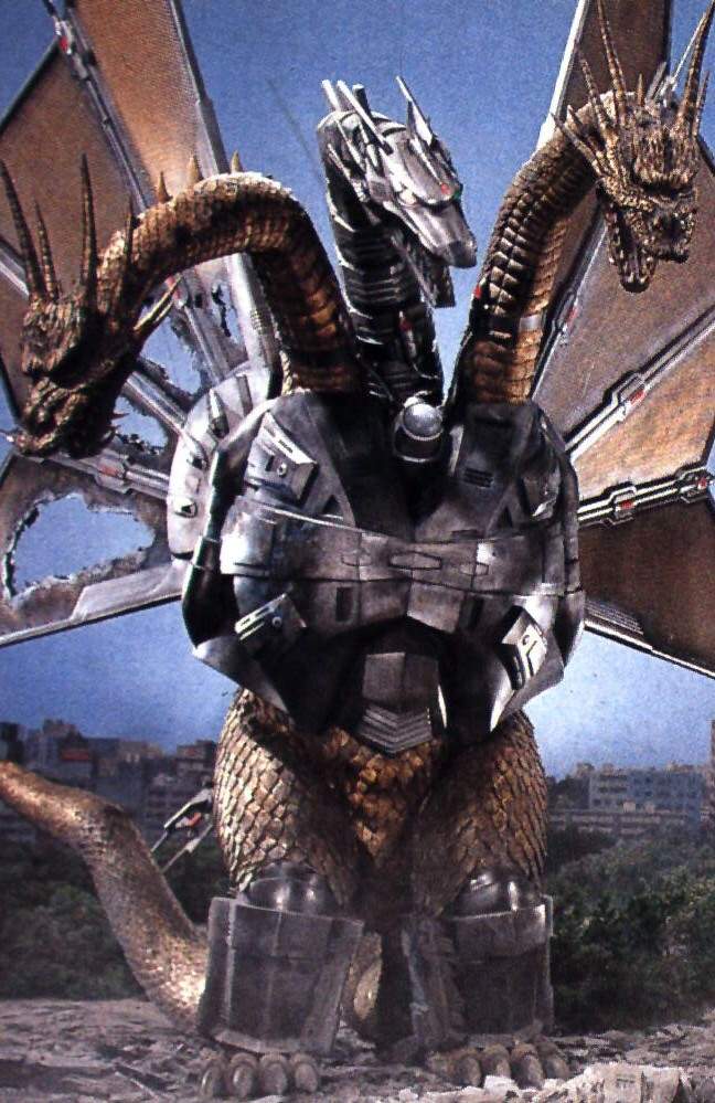 x plus mecha king ghidorah