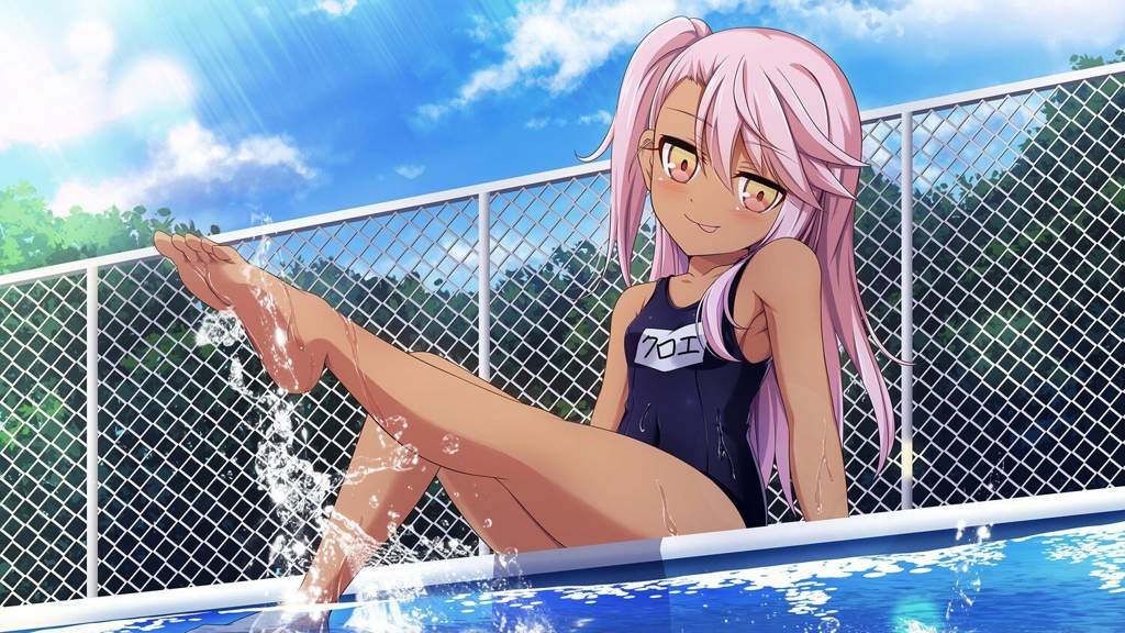 Outdoor club wet anime