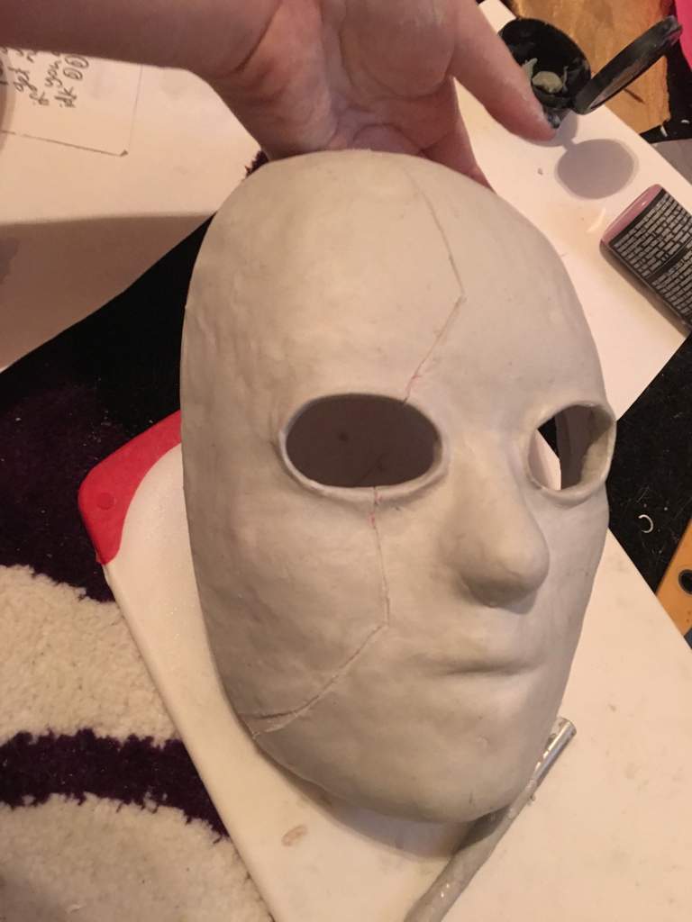 Download Sally Face Mask Progress Tutorial Cosplay Amino Yellowimages Mockups