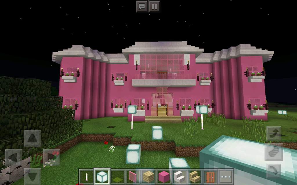 minecraft barbie mansion