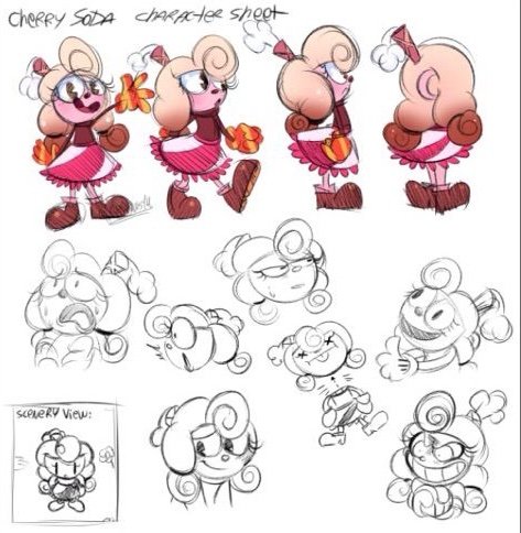 🍒Cherry Soda🍭 | Cuphead⠀ Amino