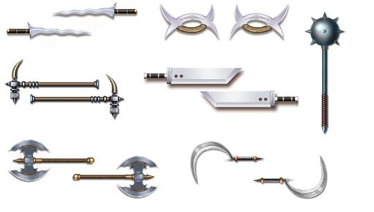 shadow fight 2 weapon