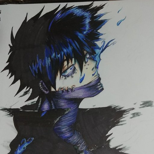 Fan art of Dabi from My Hero Academia | Art Amino